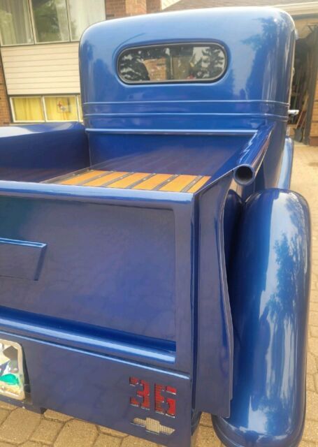 1936 chevrolet pickup pickup blue rwd automatic