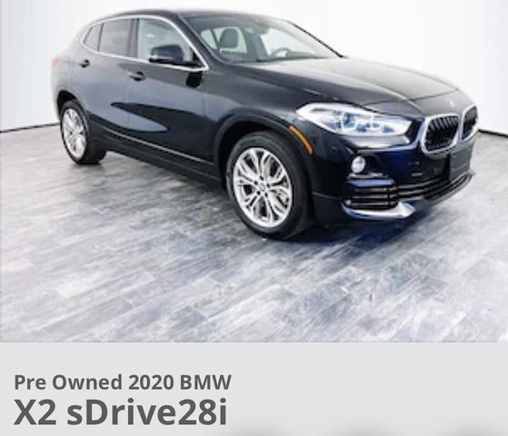 2020 bmw x2 sdrive28i