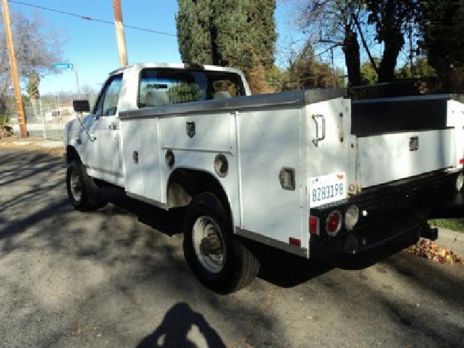 1994 ford f350 4x4 utility bed in panorama city, ca