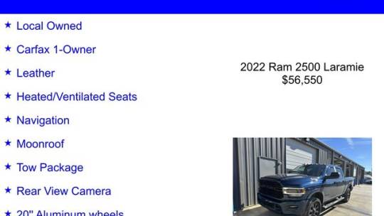 2022 RAM 2500