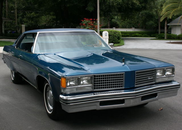 rare & elegant two owner -1976 oldsmobile 98 regency - 55k orig miles