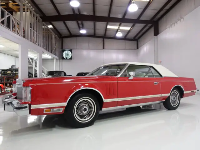 1979 lincoln continental mark v coupe | rare special ordered color combo