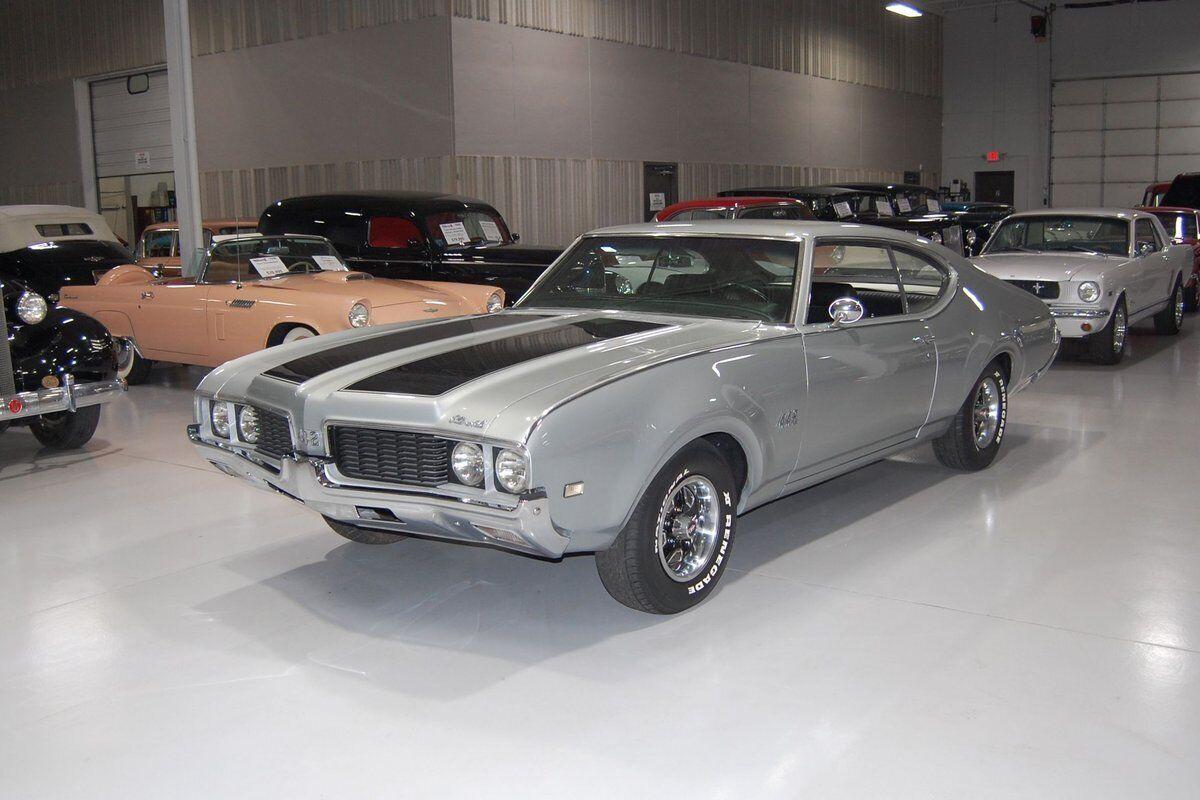 1969 oldsmobile 442 holiday coupe manual transmission dual exhaust