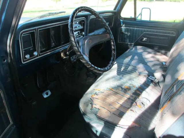 1976 ford f-100 ranger xlt short bed 4x4 360 4 speed