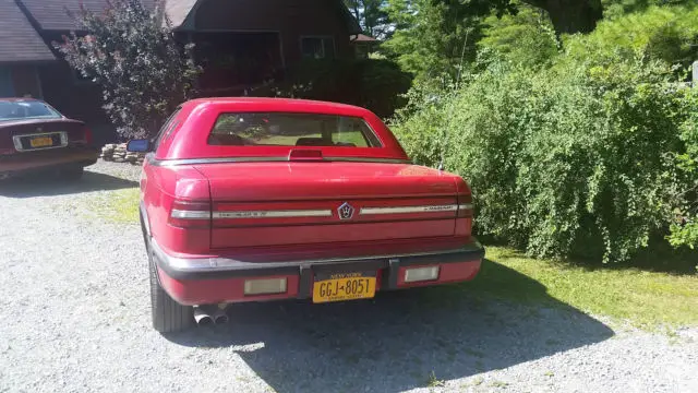 1991 chrysler tc by maserati convertible