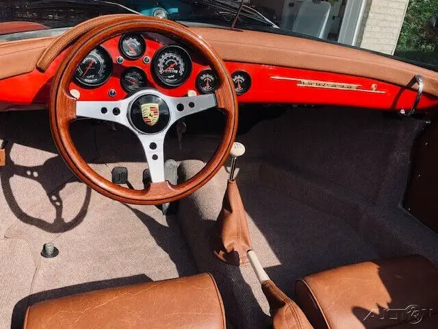 1957 porsche 356 speedster replica convertible rebuilt 1835cc 4-spd manual