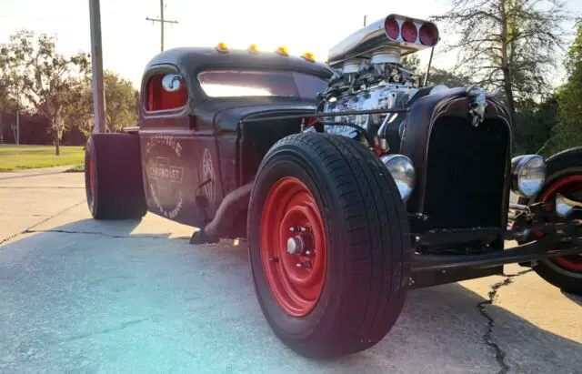 1940 gmc truck supercharged rat rod