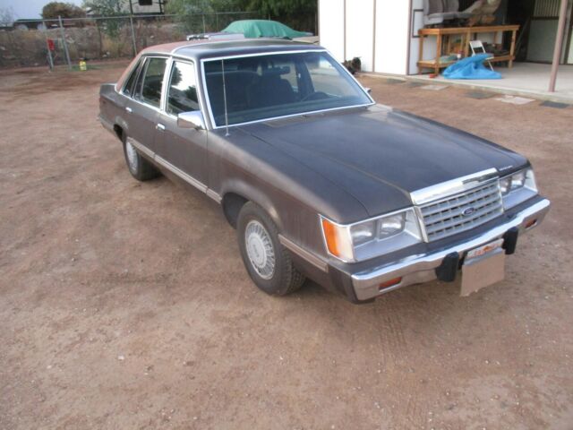 1986 mercury marquis 3.8 auto air one owner 33k miles documented ford ltd 5.0