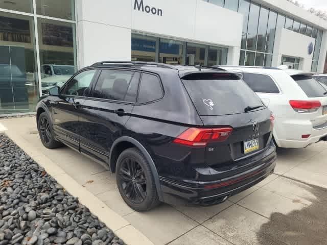 2022 volkswagen tiguan 2.0t se r-line black