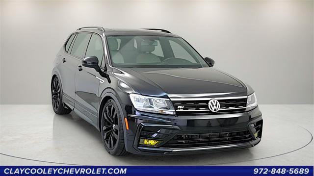 2021 volkswagen tiguan 2.0t se r-line black 4motion
