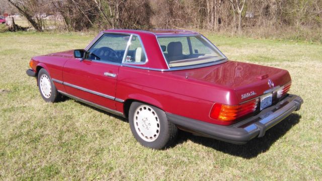 1988 mercedes-benz 560sl with 42k original miles