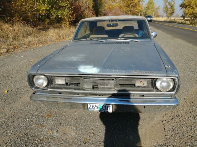 1972 plymouth valiant 318 with factory ac with auto trans disc brakes