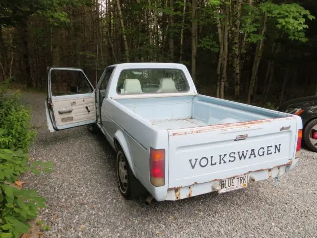 1981 volkswagen rabbit diesel pickup truck - no reserve