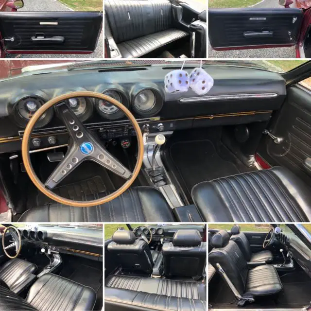 1969 ford torino gt convertible with bucket seats & manual transmission! rare!!!