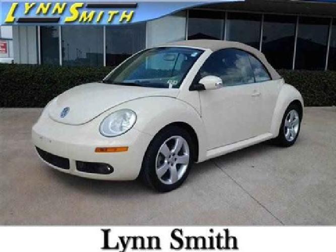 2007 volkswagen new beetle convertible 2dr auto pzev in burleson, tx
