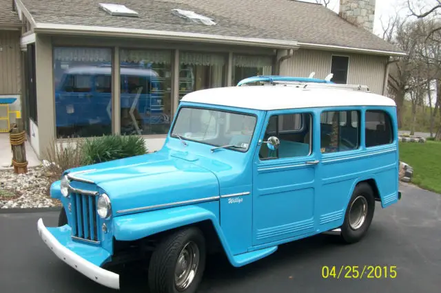 1953 willys pro street wagon