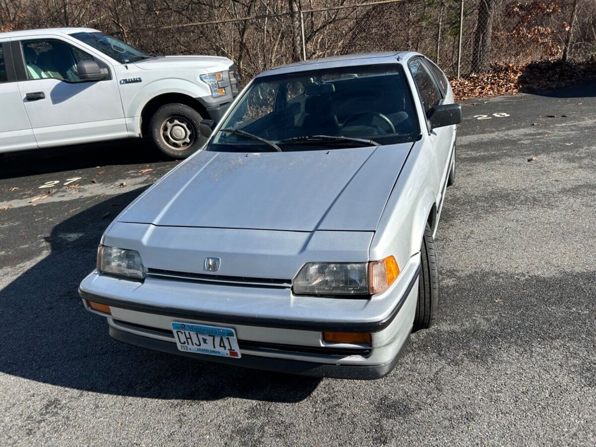 1987 honda crx si 1.5l engine 5-speed manual transmission 57k miles fresh paint