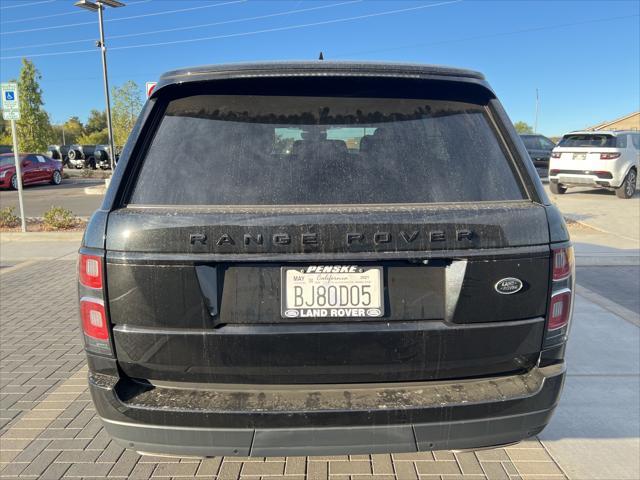 2021 land rover range rover certified