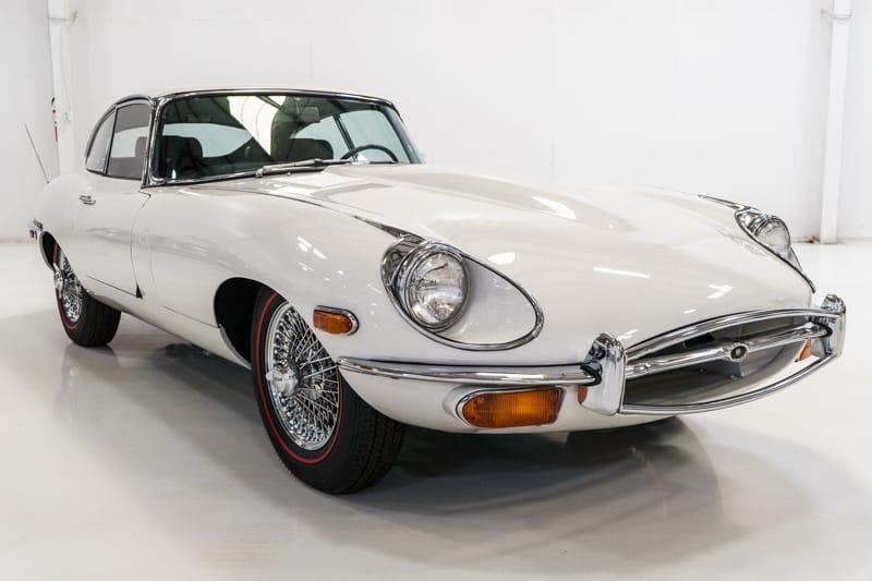 1971 jaguar e-type series ii fixed head coupe english white
