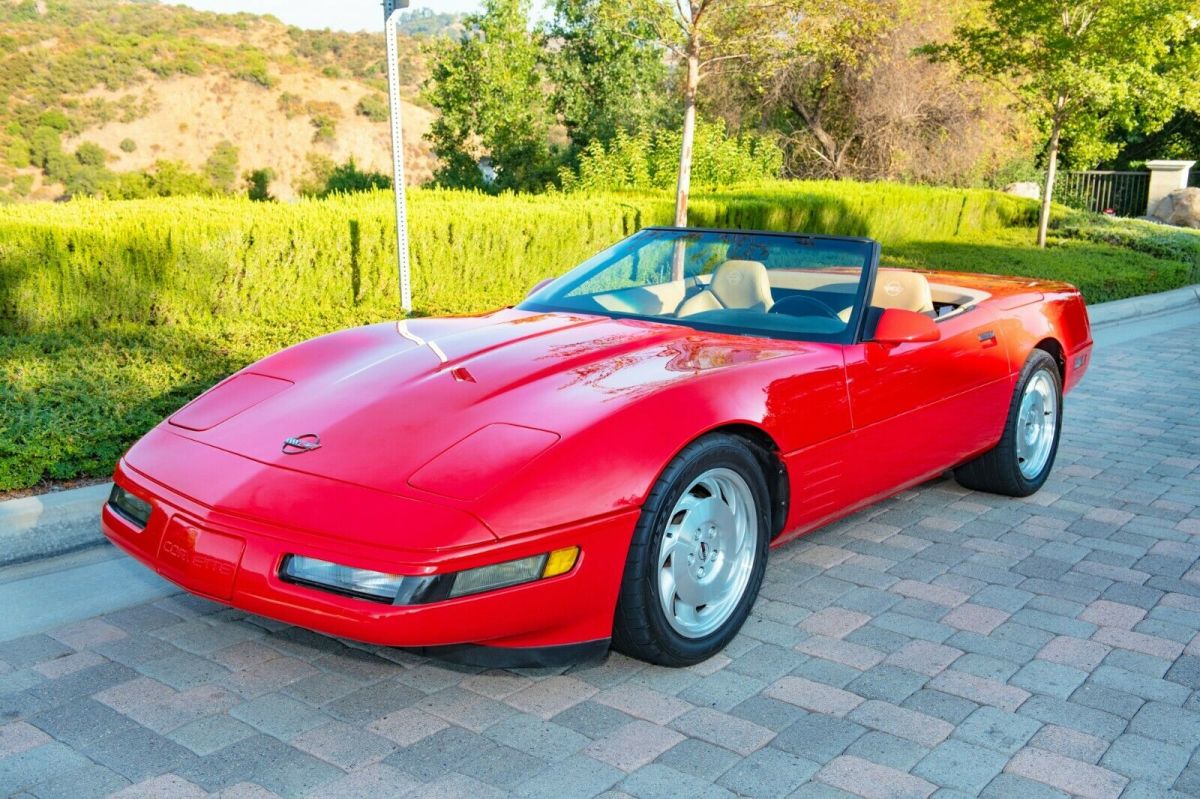 1994 corvette convertible - 63k miles - 6-speed manual