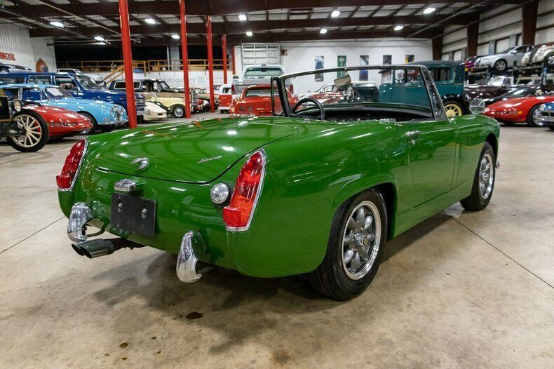 1965 austin-healey sprite 48653 miles british racing green roadster 1098cc i4 4