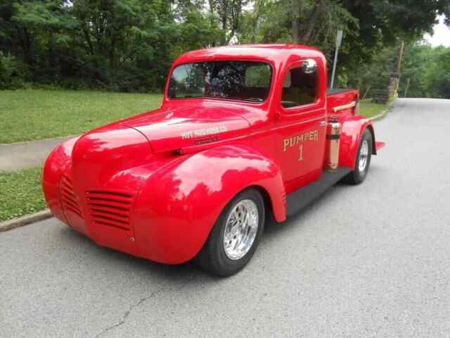 1940 dodge fire truck 97128 miles red 0 automatic