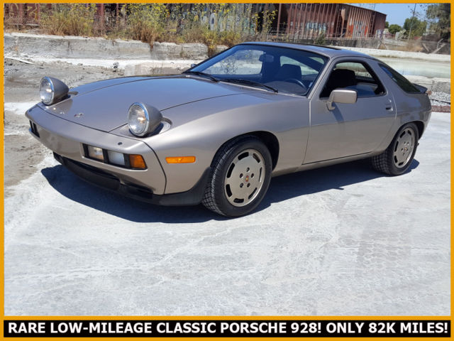 rare collectible classic 1984 porsche 928! 99.9% rust-free 80k miles! no reserve