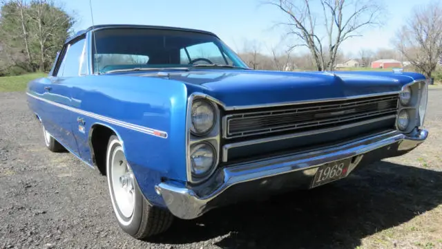 1968 plymouth sport fury , convertible , 383, auto, leather top , disc brakes