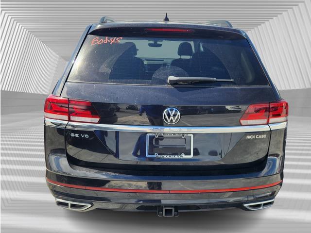 2021 volkswagen atlas 3.6 v6 se w/ technology r-line