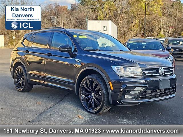 2021 volkswagen tiguan 2.0t se r-line black 4motion