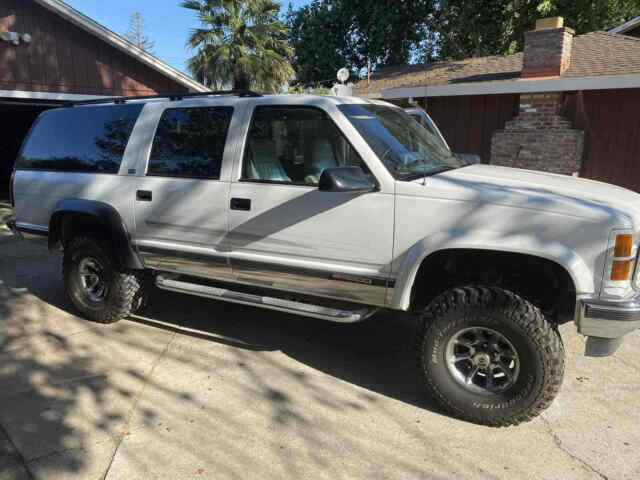 1994 low miles like new gmc k1500 suburban suv white 4wd automatic k1500