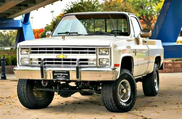 1987 chevrolet silverado half ton 4x4 pro comp suspension lift 5.7l 350