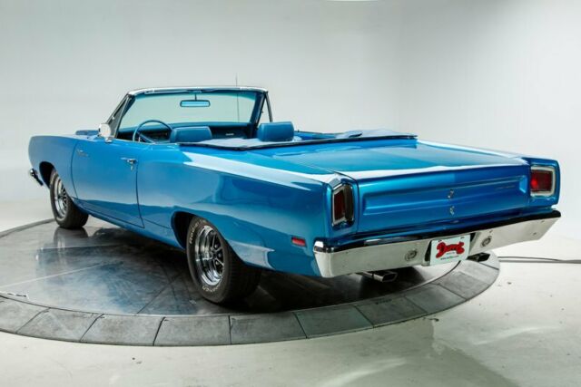 1969 plymouth road runner 383 super commando v8 hardtop bright blue metallic