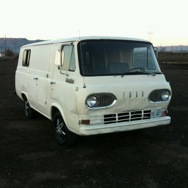 1967 ford econoline supervan,runs and drives good,6 cylinder,manual transmission
