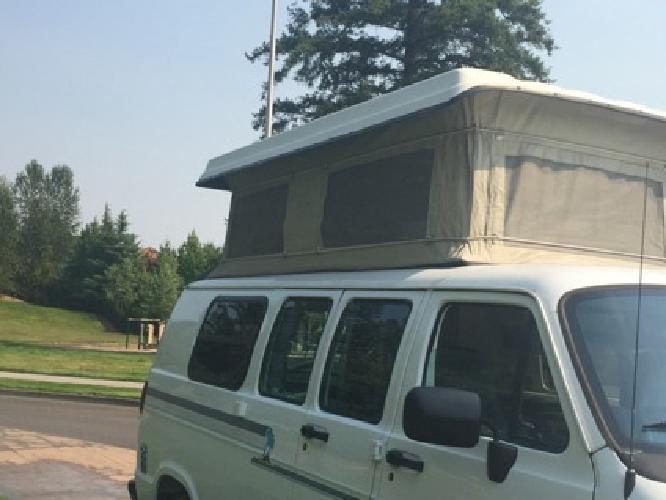 1996 dodge van class b white camper in richmond, in