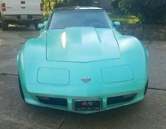 1978 silver anniversary blue corvette auto