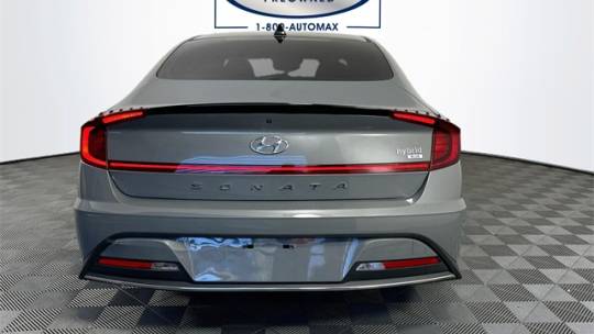 2023 hyundai sonata hybrid blue