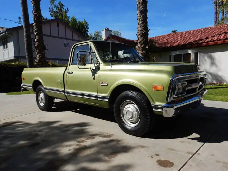 1969 gmc c/k 2500 series pick up oriignal un restored w 42k build sheet