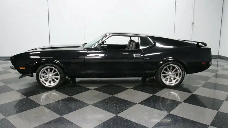 classic vintage chrome fomoco mach 1 tribute 302 v8 auto transmission black