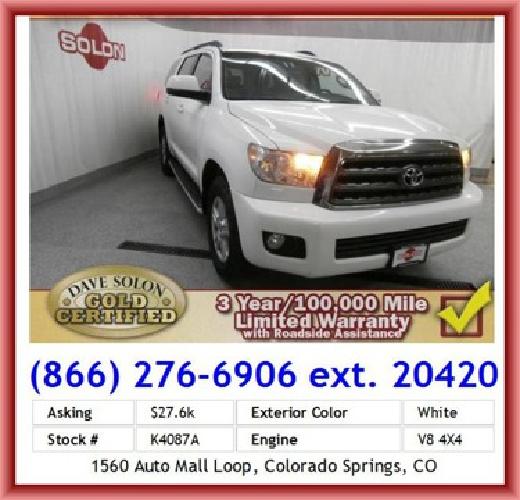 2008 toyota sequoia sr5 suv v8 in colorado springs, co