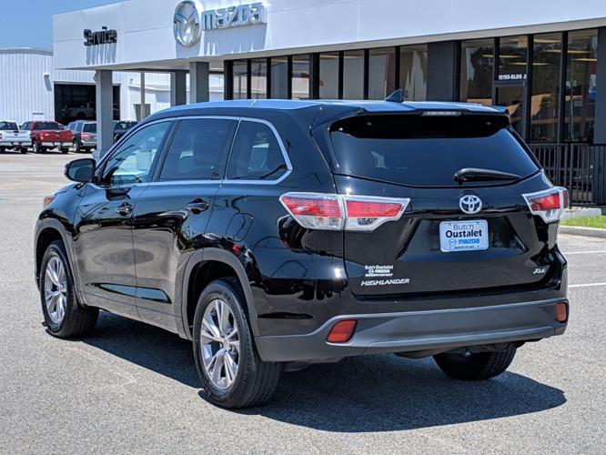 used 2015 toyota highlander fwd xle v6 gulfport, ms 39503 for sale in gulfport, mississippi