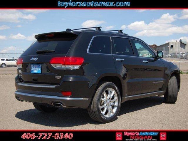 used 2015 jeep grand cherokee 4wd summit great falls, mt 59405 for sale in great falls, montana