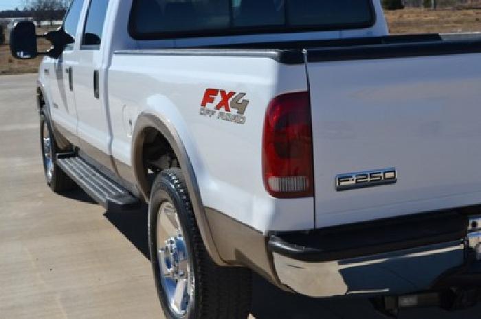 2007 ford super duty f-250 lariat 4x4 turbo diesel in mansfield, tx
