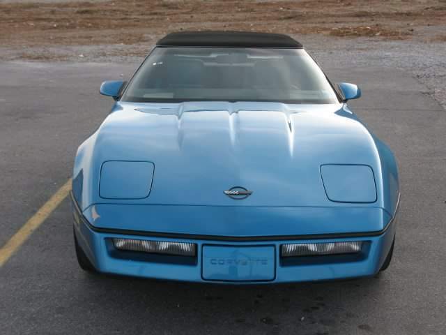 beautiful 1989 corvette convertible
