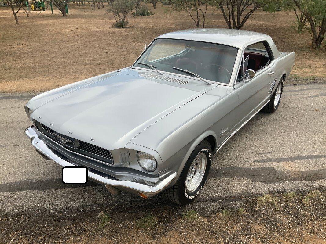 1966 ford mustang coupe 200 i6 3-speed automatic