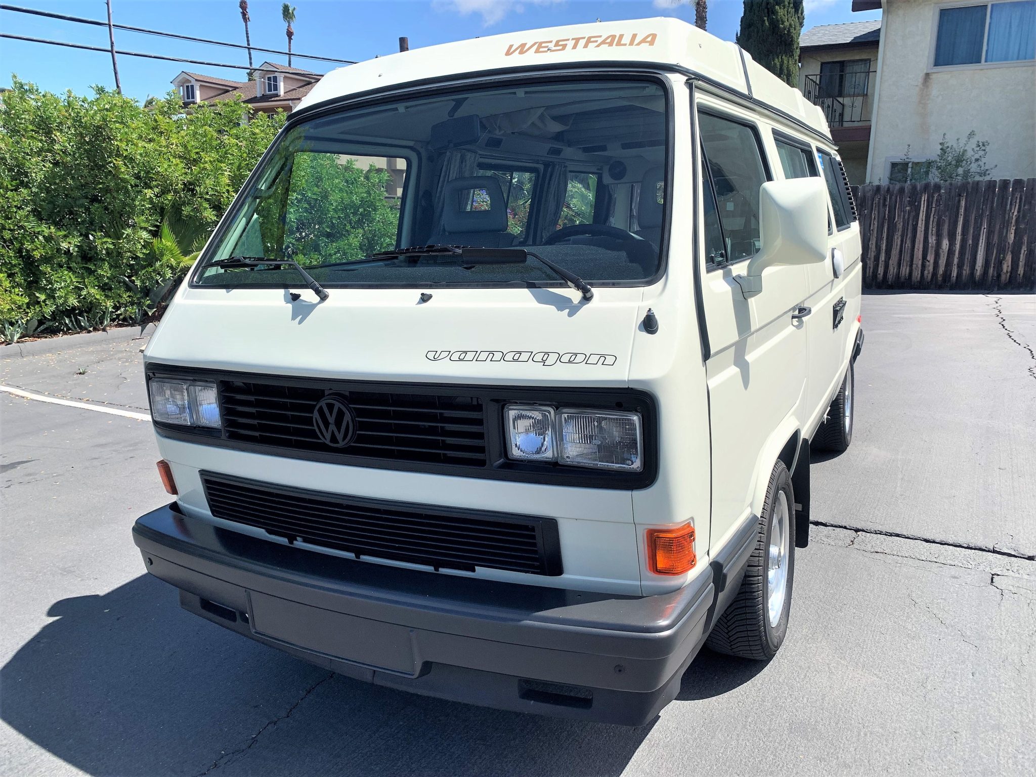 1990 volkswagen vanagon gl westfalia 4-speed
