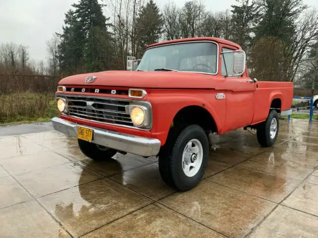 1966 ford f-250 custom cab 4x4