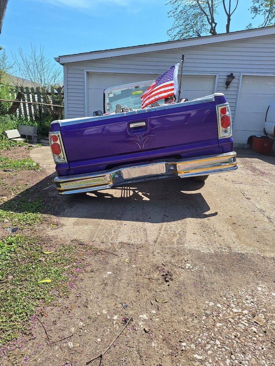 1990 mazda b2200 pickup purple short bed