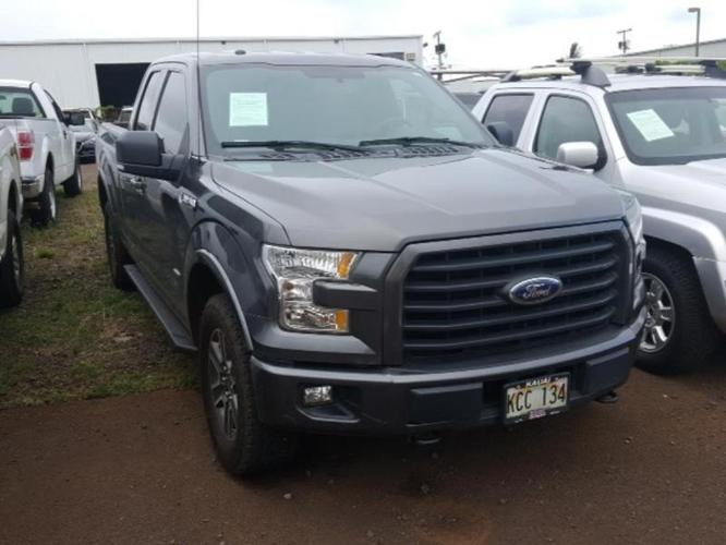 2015 ford f-150 xlt 4x4 xlt 4dr supercab 6.5 ft. sb for sale in lihue, hawaii