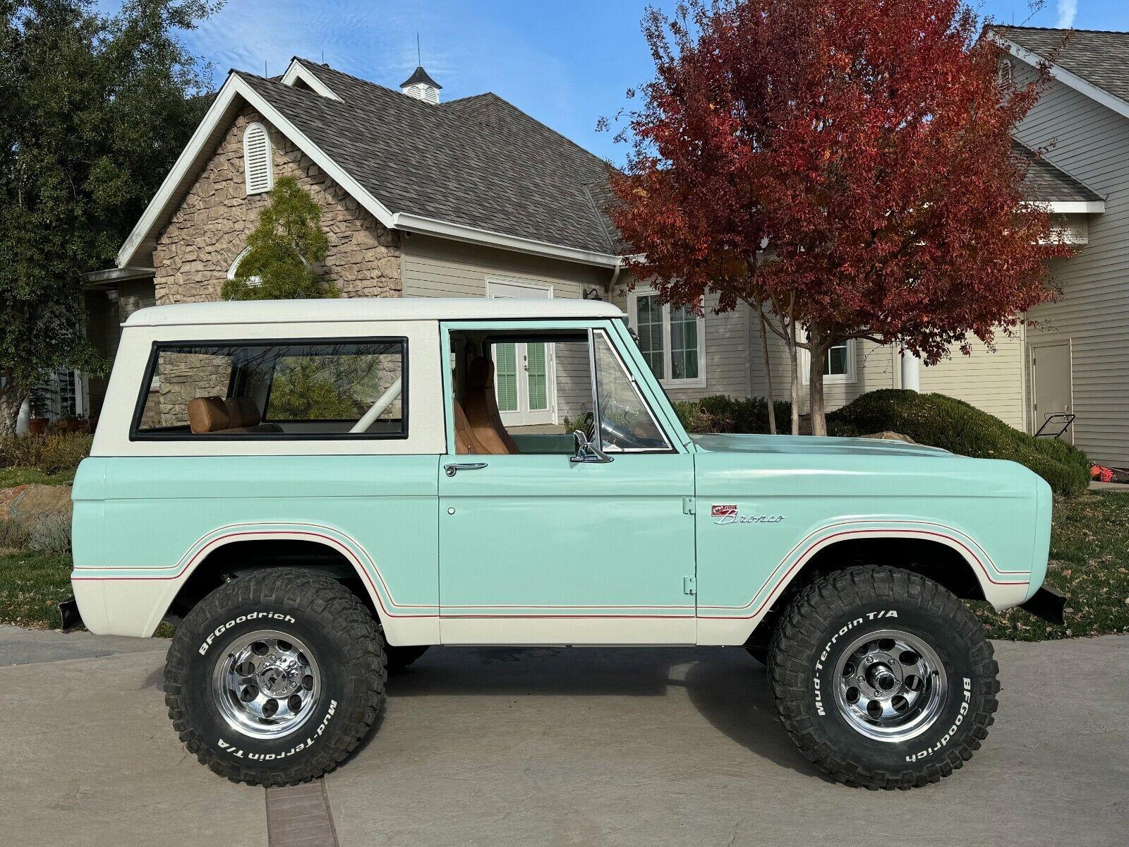 1969 ford bronco fresh professional restoration 302 5 0l v 8 engine